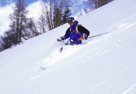 Me skiing in Argentière, France, 2002
